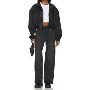 NEW PISTOLA hendrix high rise baggy jeans in glamour